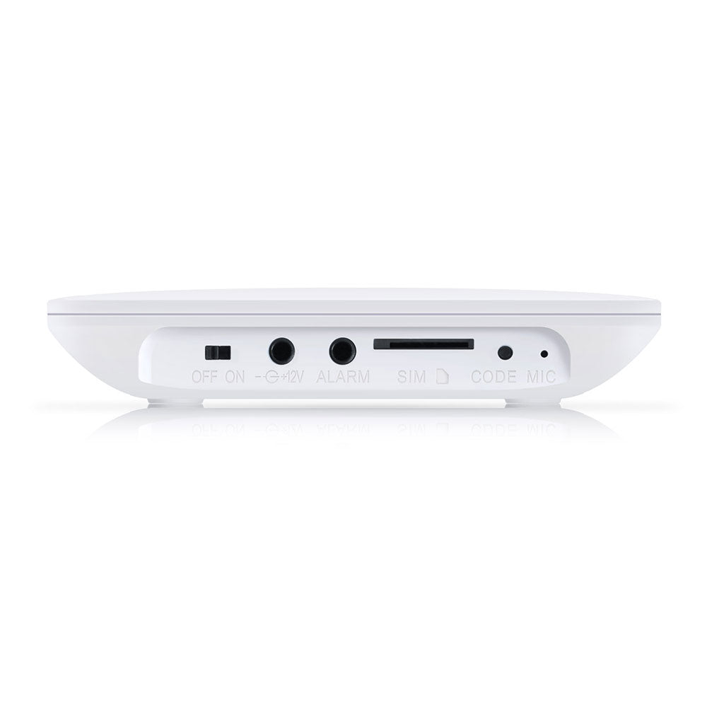 Смарт алармена система No brand PST-10GDT, 5в1, GSM, Wi-Fi, Tuya Smart, Бял - 91013