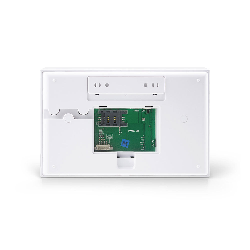 Смарт алармена система No brand PST-G30, 8в1, GSM, Wi-Fi, Tuya Smart, Бял - 91014