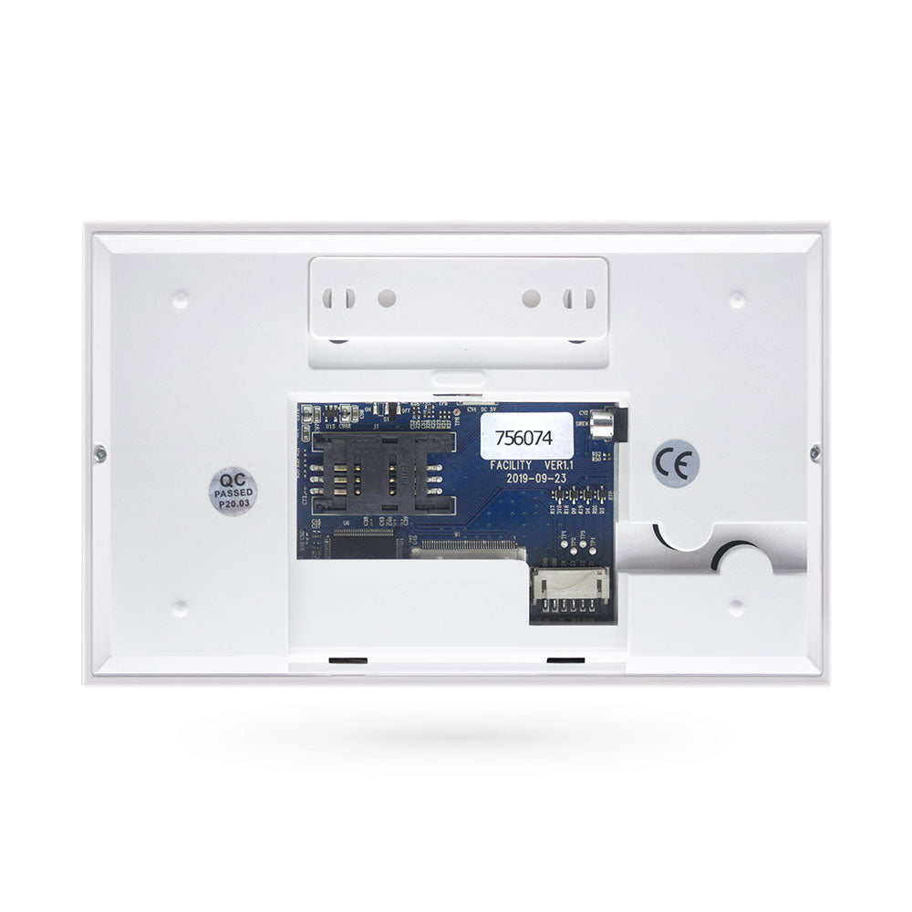 Смарт алармена система No brand PST-WG107T, 8в1, GSM, Wi-Fi, Tuya Smart, Бял - 91015