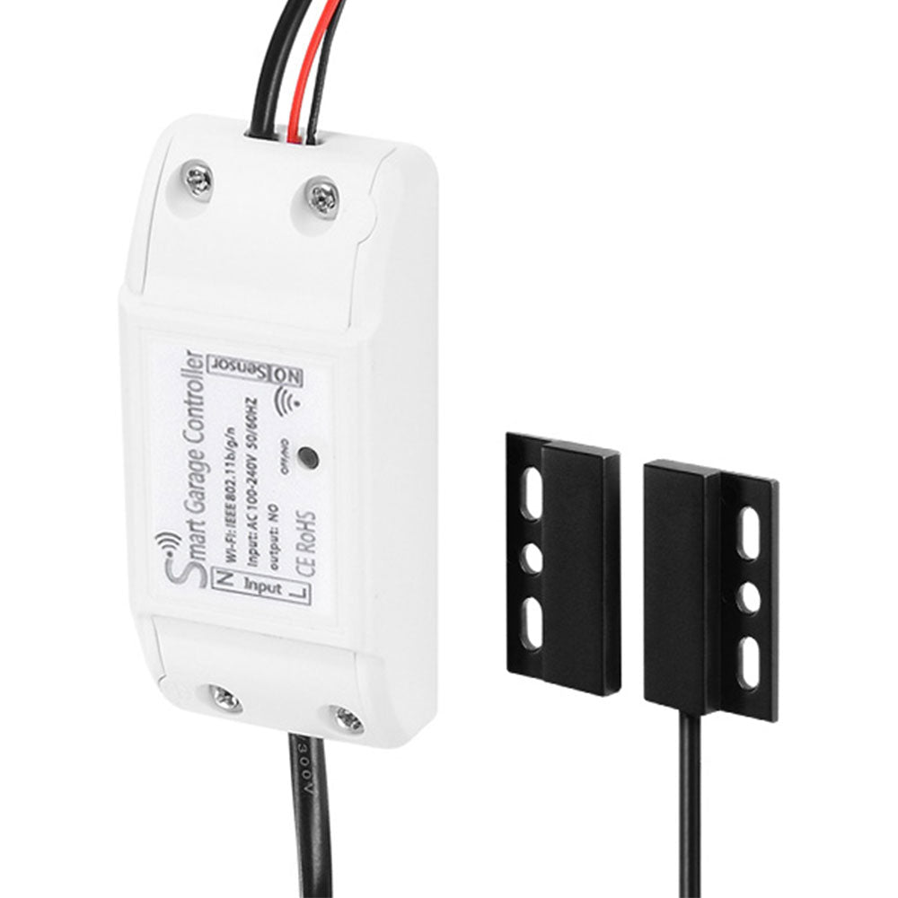 Смарт контролер No brand PST-WD003, За автоматична гаражна врата, Wi-Fi, Tuya Smart, Бял - 91016