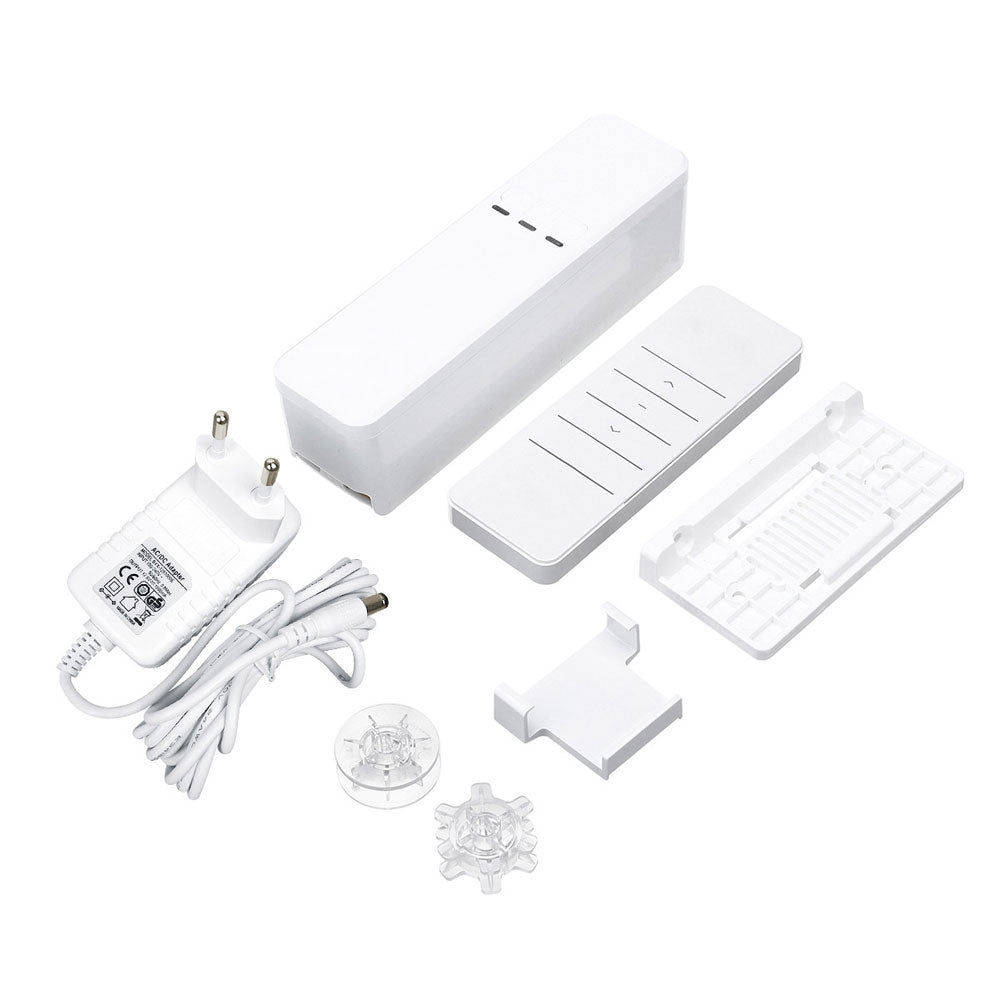 Смарт мотор за щори No brand PST-YH002, Wi-Fi, Tuya Smart, Бял - 91024