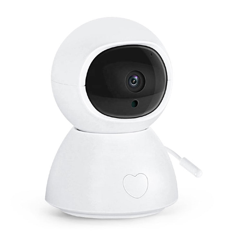 Смарт охранителна камера No brand PST-BM289, Бебефон, 2.0Mp, Вътрешен монтаж, Wi-Fi, Tuya Smart, Бял - 91026