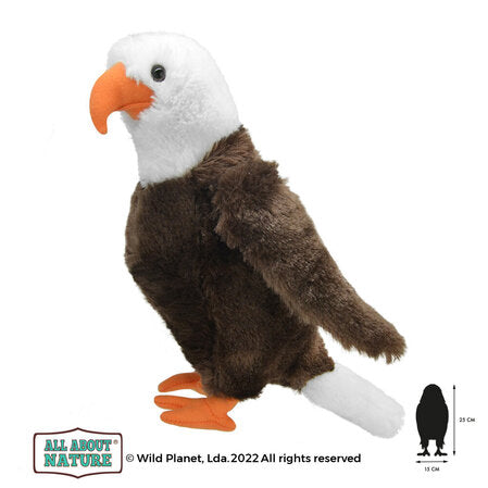 Плюшена играчка, Орел 25см. Wild Planet - снимка 2
