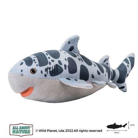 Плюшена играчка, Леопардова акула 40см. Wild Planet