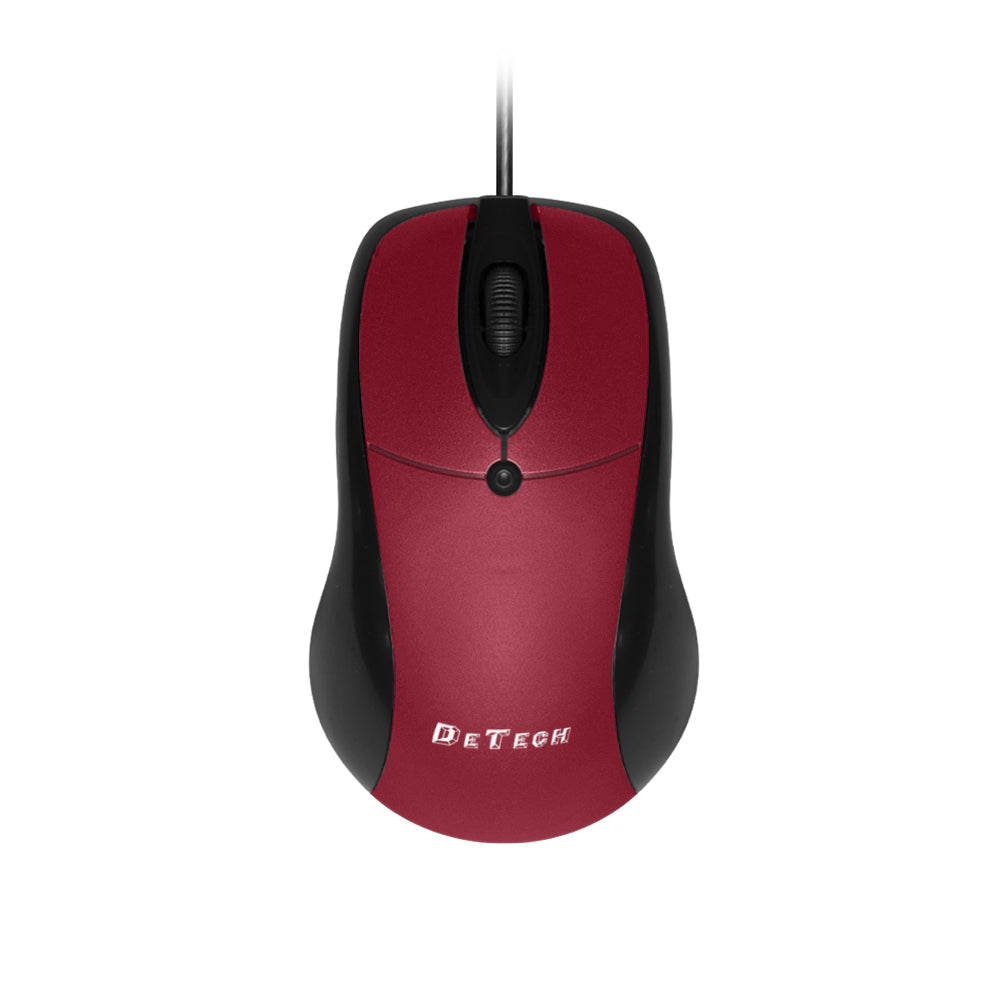 Мишка DeTech, оптична, Различни цветове  - 959