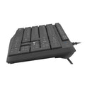 Natec Keyboard Nautilus SLIM US Layout Black