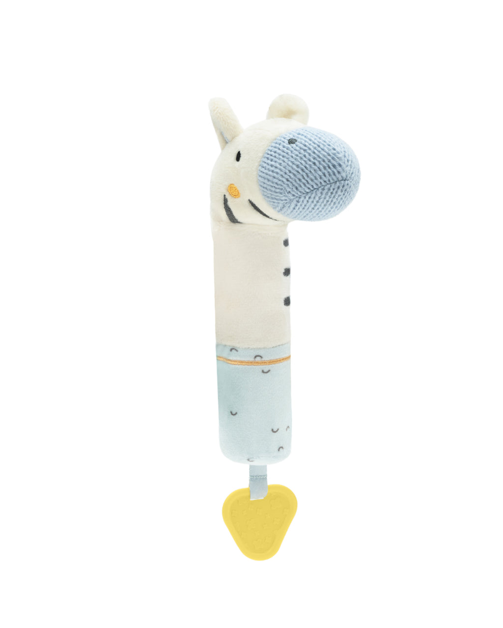 Играчка пискун с гризалка Stripy Friends