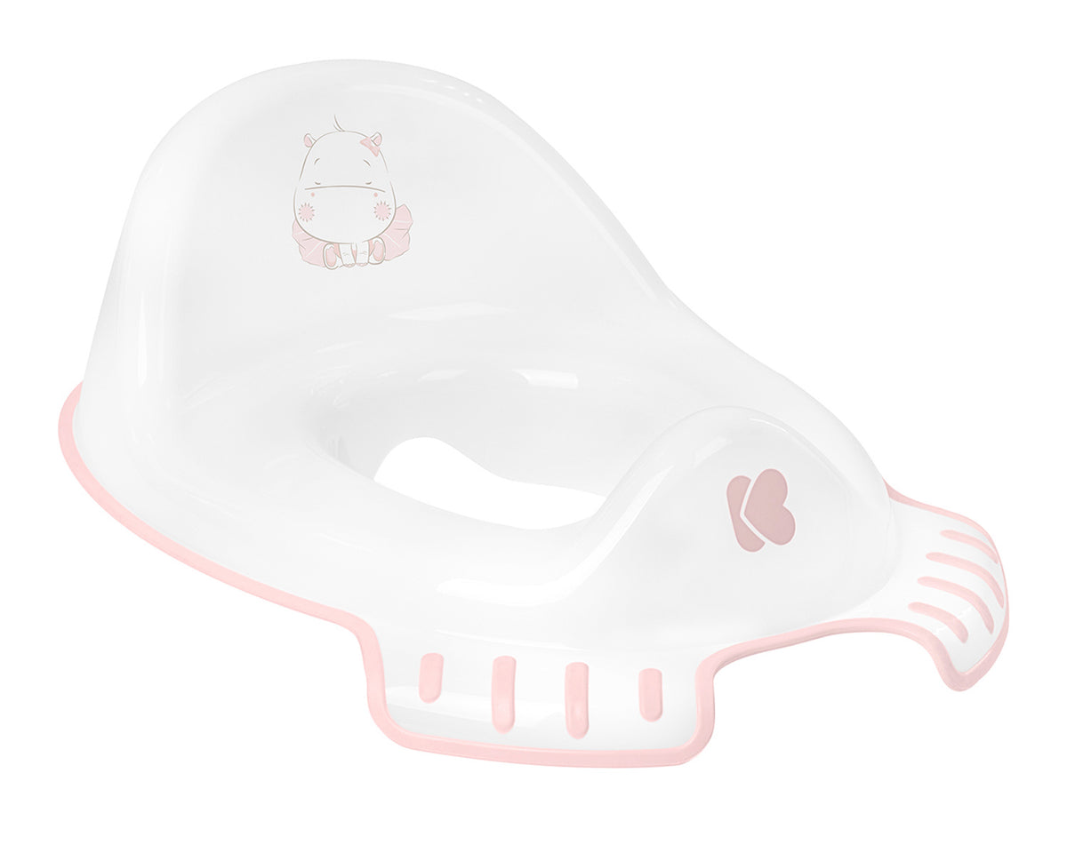 Тоалетна седалка анатомична Hippo Pink | Kikkaboo