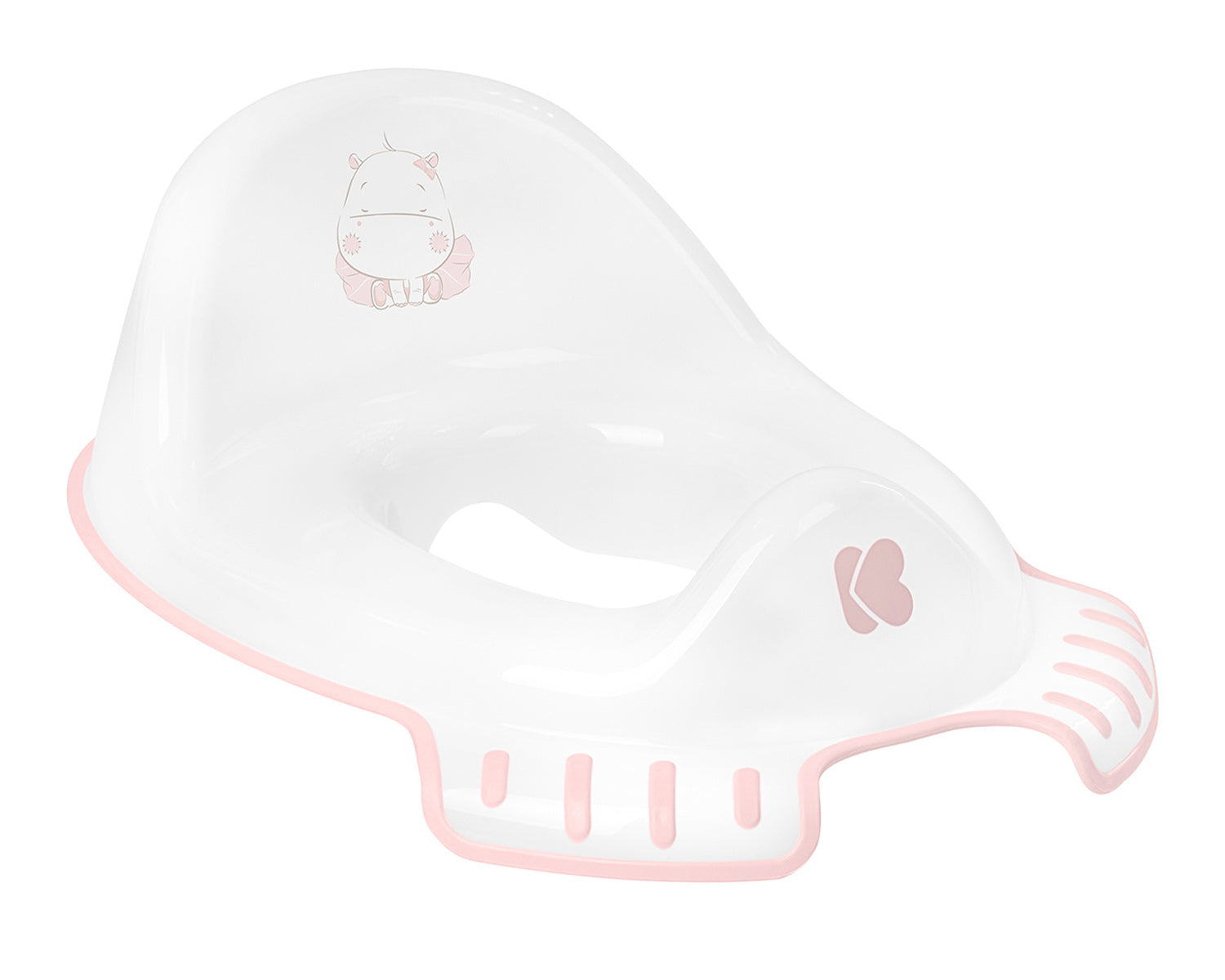 Тоалетна седалка анатомична Hippo Pink | Kikkaboo