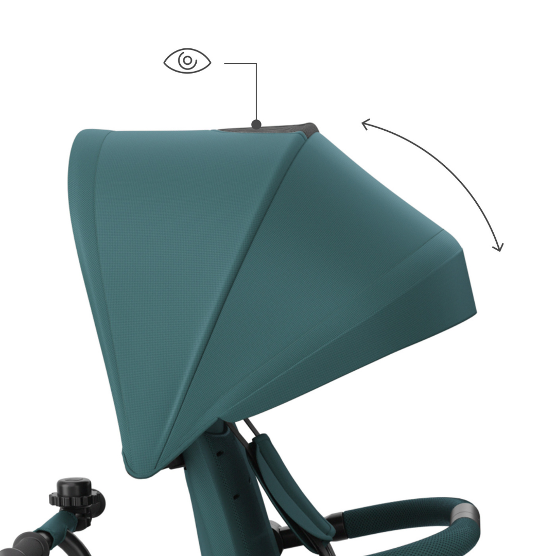 KinderKraft ASTON 2 PLUS триколка ЗЕЛЕНА - снимка 9