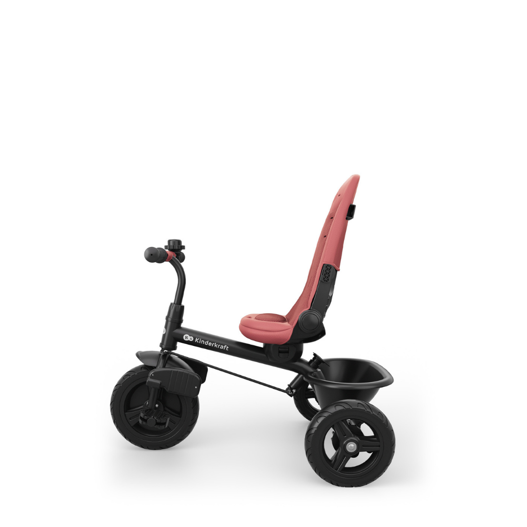KinderKraft ASTON 2 PLUS триколка РОЗОВА - снимка 6