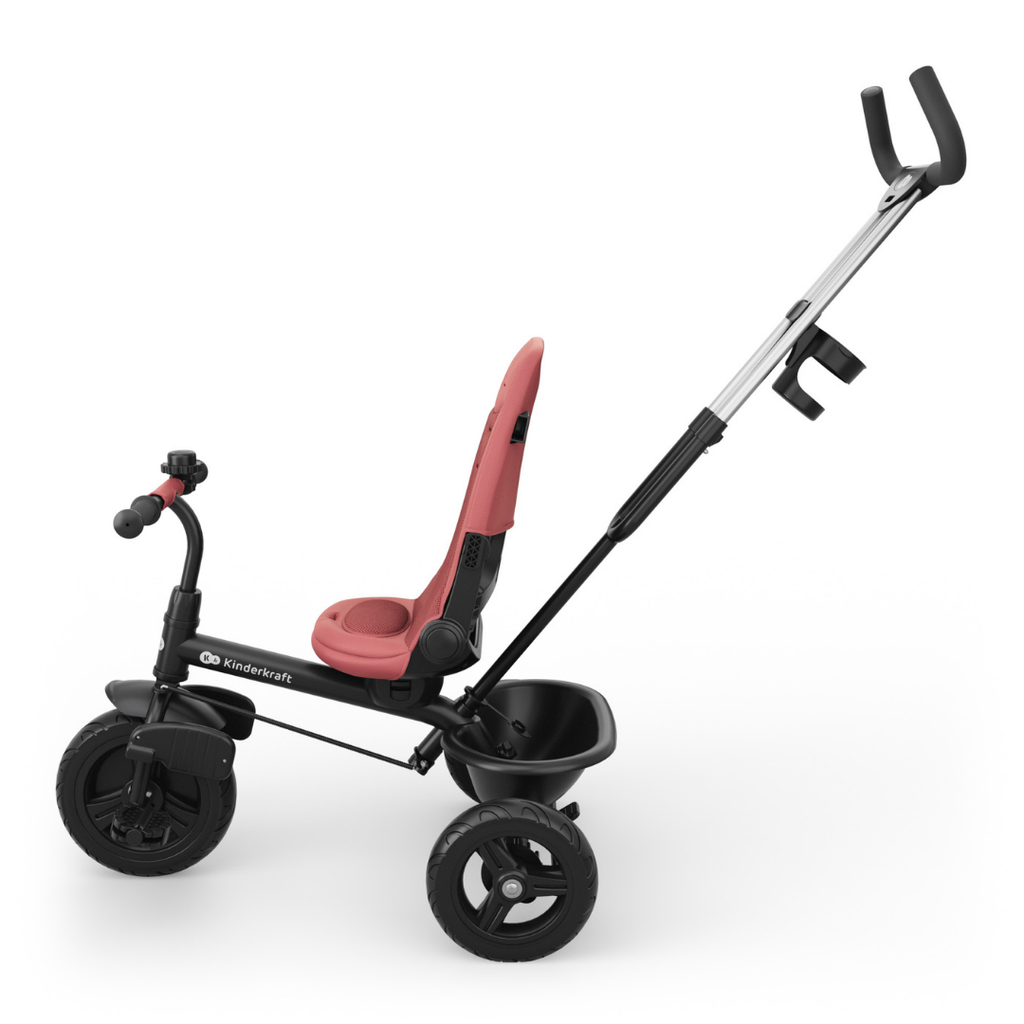 KinderKraft ASTON 2 PLUS триколка РОЗОВА - снимка 5