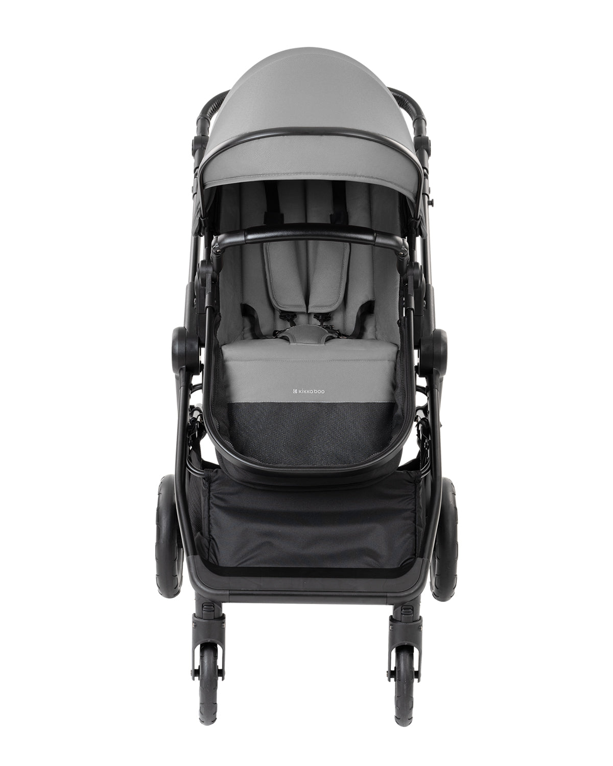 Комбинирана количка 3в1 с кош за новородено Ava Grey - снимка 4