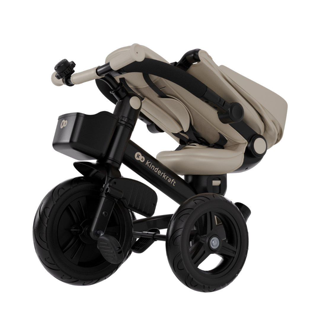 Kinderkraft AVEO 2 Plus триколка BEIGE - снимка 8