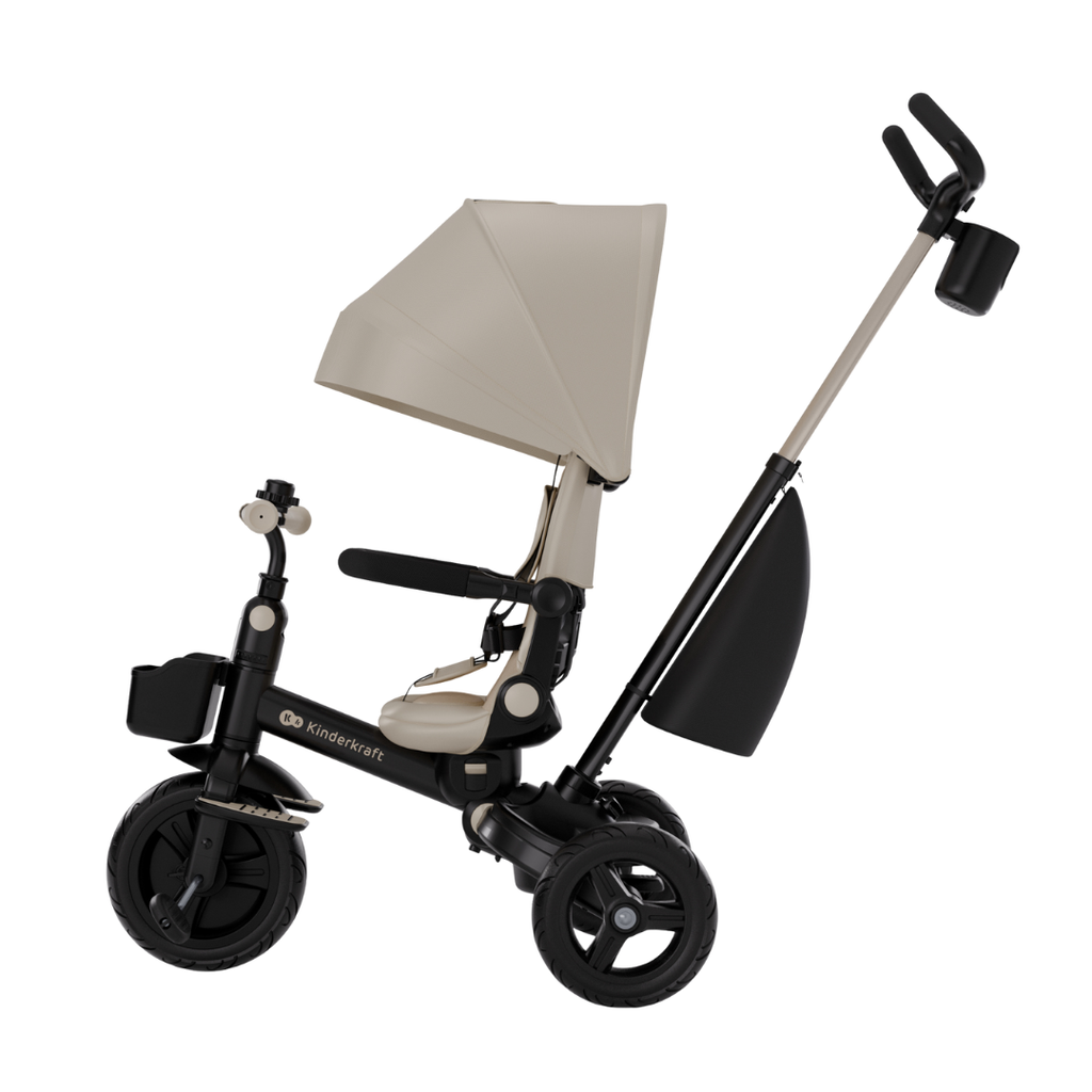 Kinderkraft AVEO 2 Plus триколка BEIGE - снимка 2