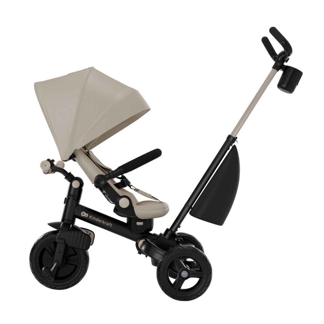 Kinderkraft AVEO 2 Plus триколка BEIGE - снимка 12