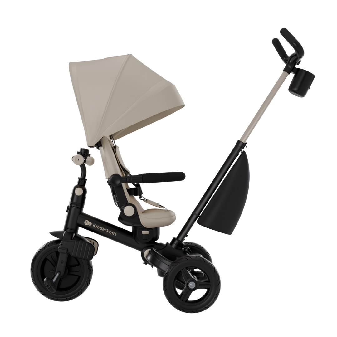 Kinderkraft AVEO 2 Plus триколка BEIGE - снимка 11