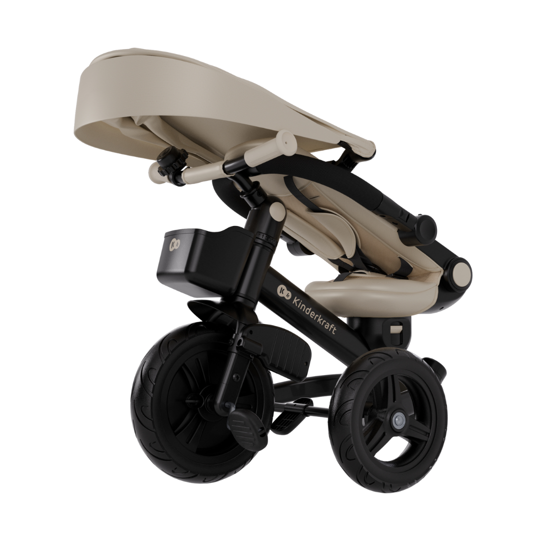 Kinderkraft AVEO 2 Plus триколка BEIGE - снимка 7