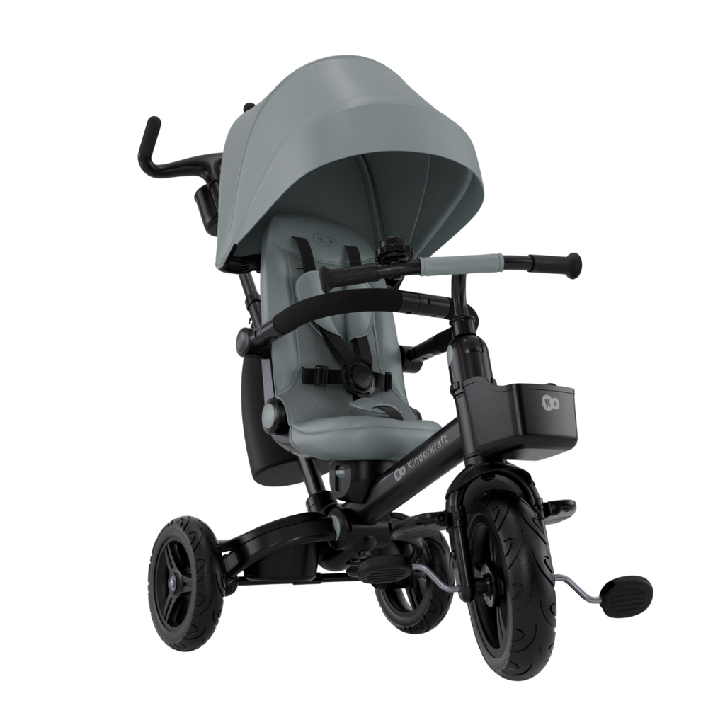 Kinderkraft AVEO 2 Plus триколка GREY - снимка 9