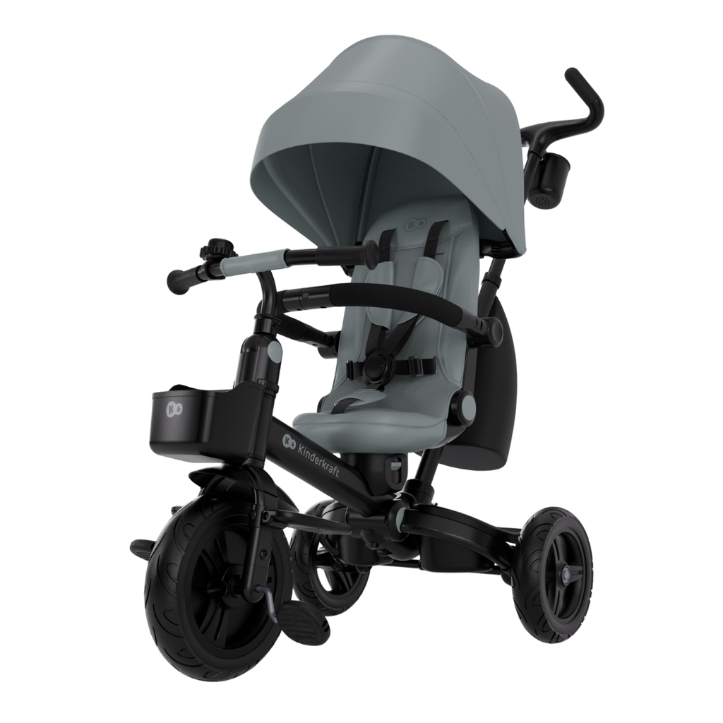 Kinderkraft AVEO 2 Plus триколка GREY - снимка 12