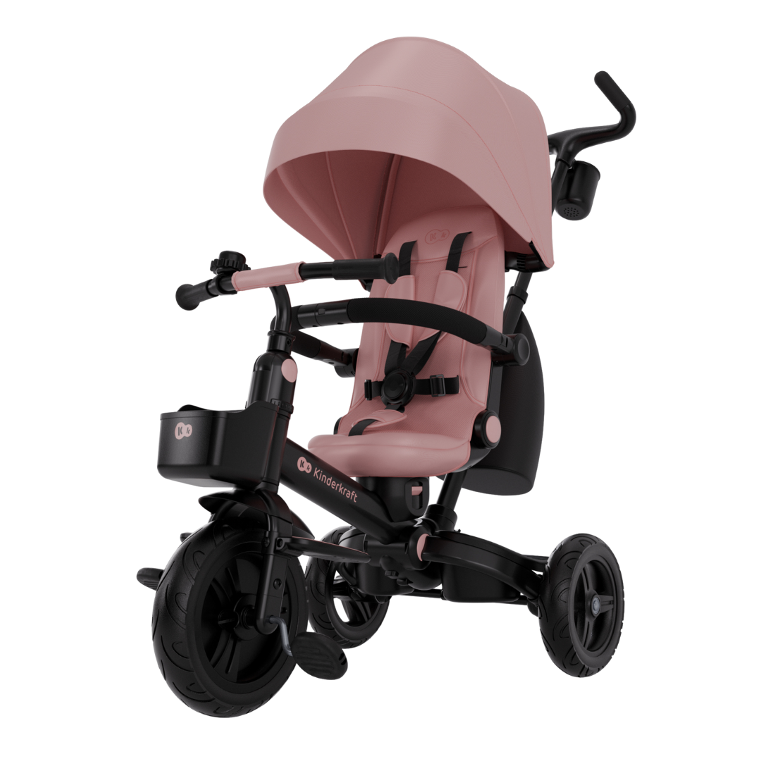 Kinderkraft AVEO 2 Plus триколка PINK - снимка 12