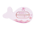 Термометър за вода Whale Pink