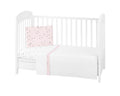 Бебешки спален комплект 3 части EU Style 70/140 Bear with me Pink | Kikkaboo