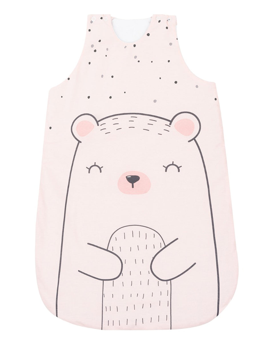Зимен спален чувал 6-18 месеца Bear with me Pink | Kikkaboo