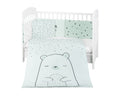 Бебешки спален комплект 6 части 70/140 Bear with me Mint | Kikkaboo