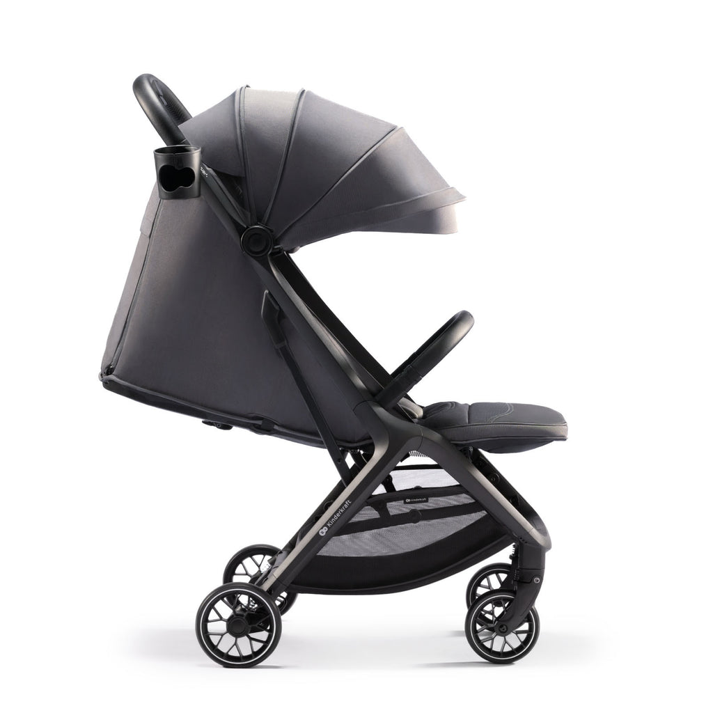 KinderKraft бебешка количка NUBI 2 MOONLIGHT GREY KSNUBI02GRY0000 - снимка 3