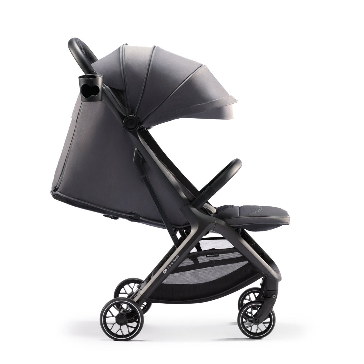 KinderKraft бебешка количка NUBI 2 MOONLIGHT GREY KSNUBI02GRY0000 - снимка 3