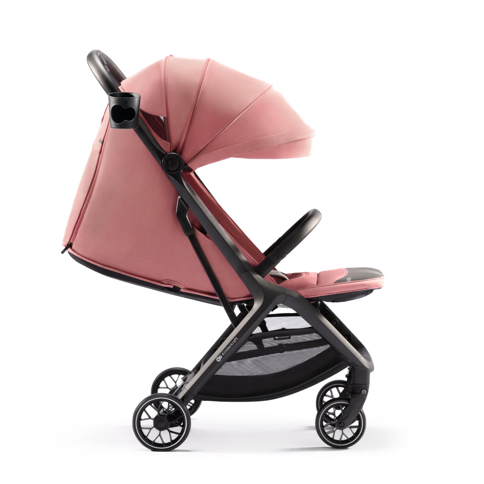 KinderKraft бебешка количка NUBI 2 PINK QUARTZ KSNUBI02PNK0000 - снимка 3