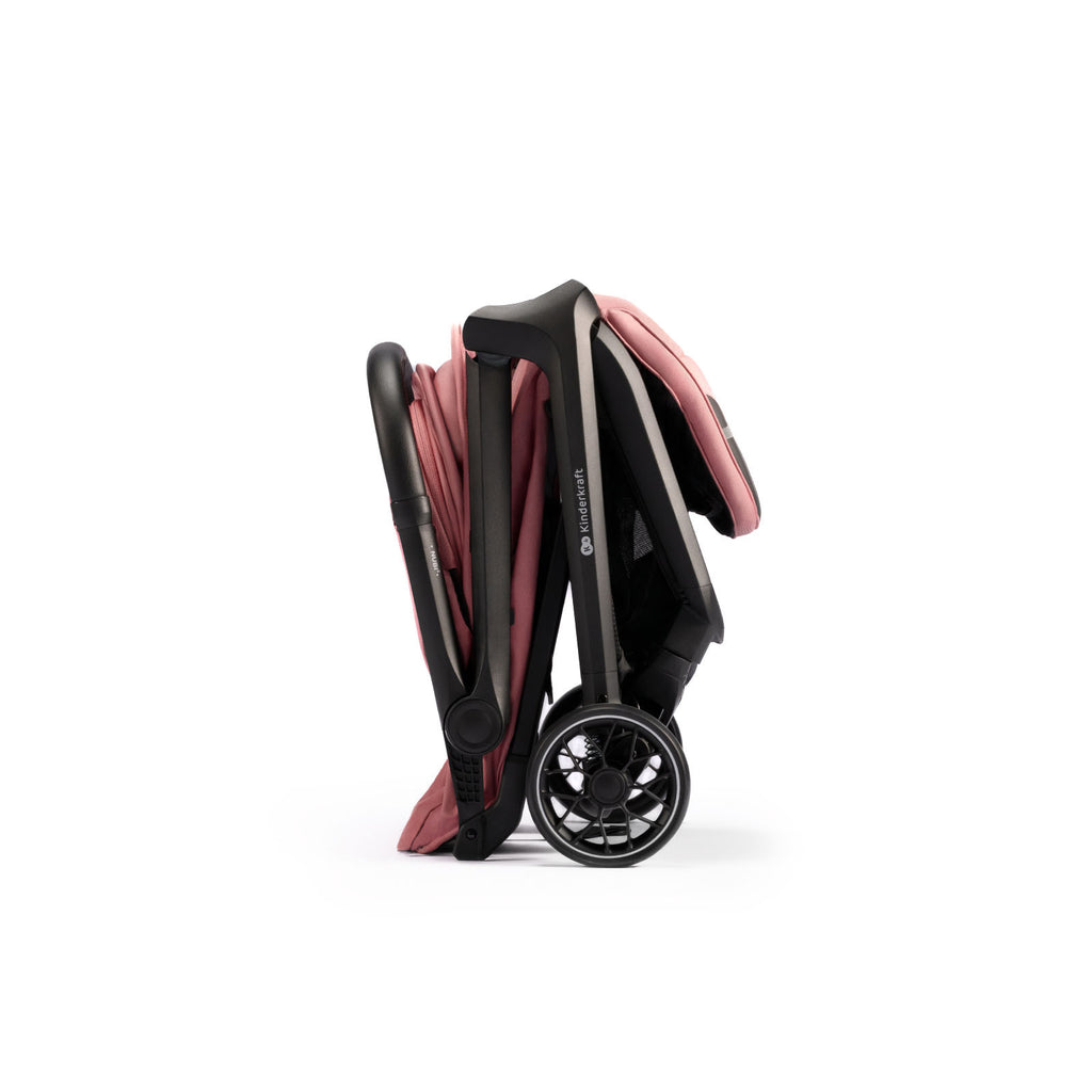 KinderKraft бебешка количка NUBI 2 PINK QUARTZ KSNUBI02PNK0000 - снимка 4