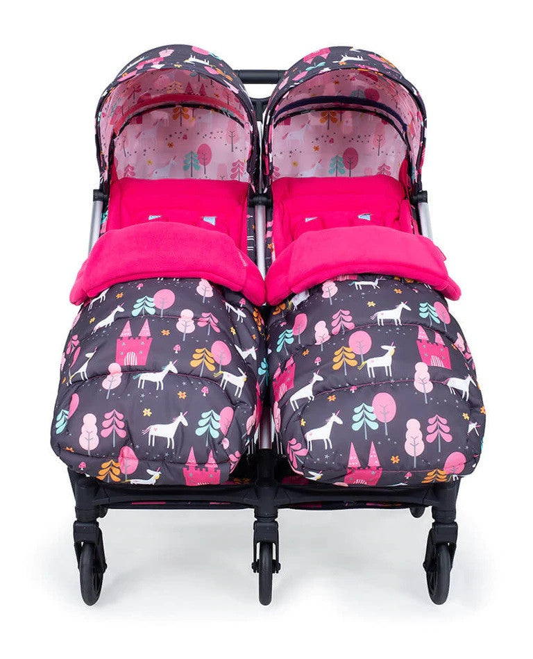 Cosatto CT4370 Woosh Double Unicorn Land беб.кол. за близнаци - снимка 6
