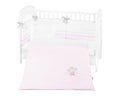 Бебешки спален комплект с бродерия 6 части 70/140 Dream Big Pink