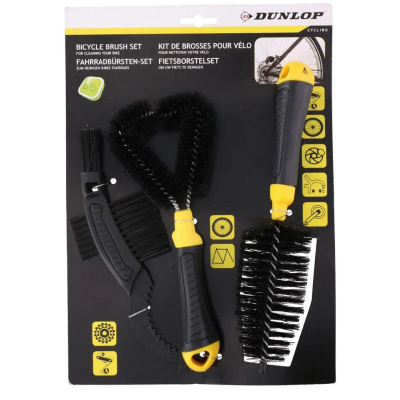 Dunlop комплект 3 бр четки за велосипед - снимка 3