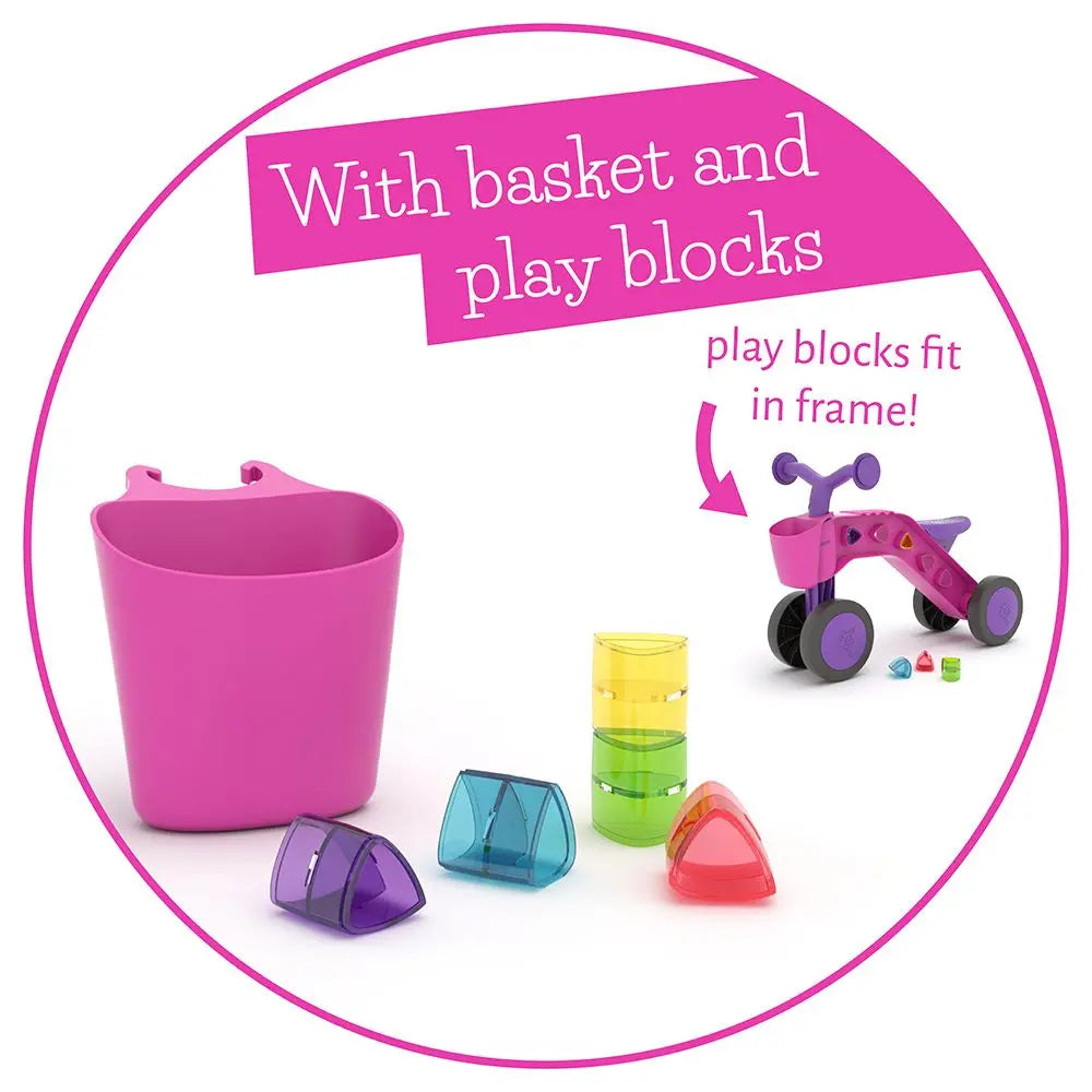 Chillafish ItsiBitsi Blocks CPIB02FUS четириколка FUCHSIA - снимка 5
