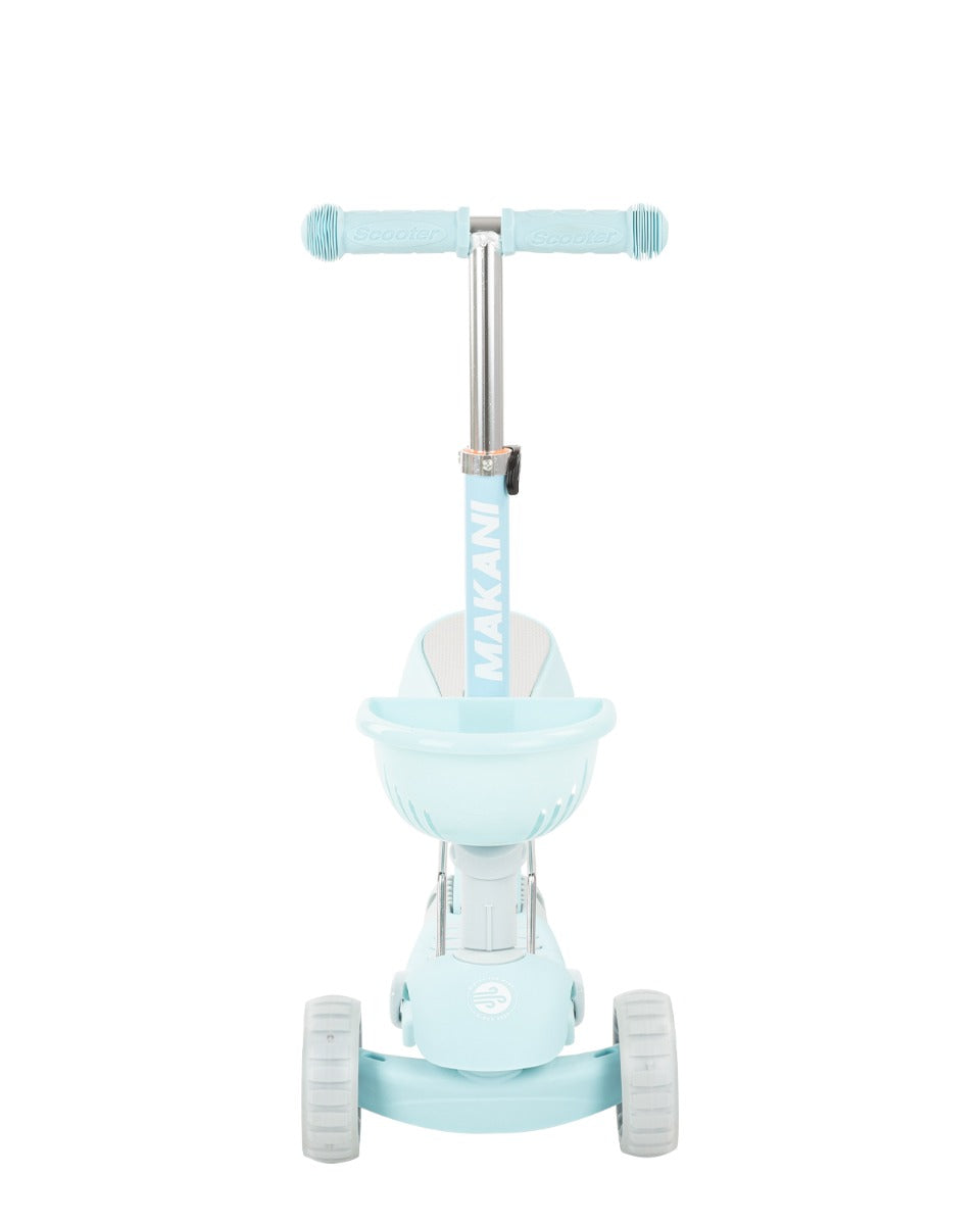 Makani Тротинетка BonBon 3в1 Candy Blue - снимка 3
