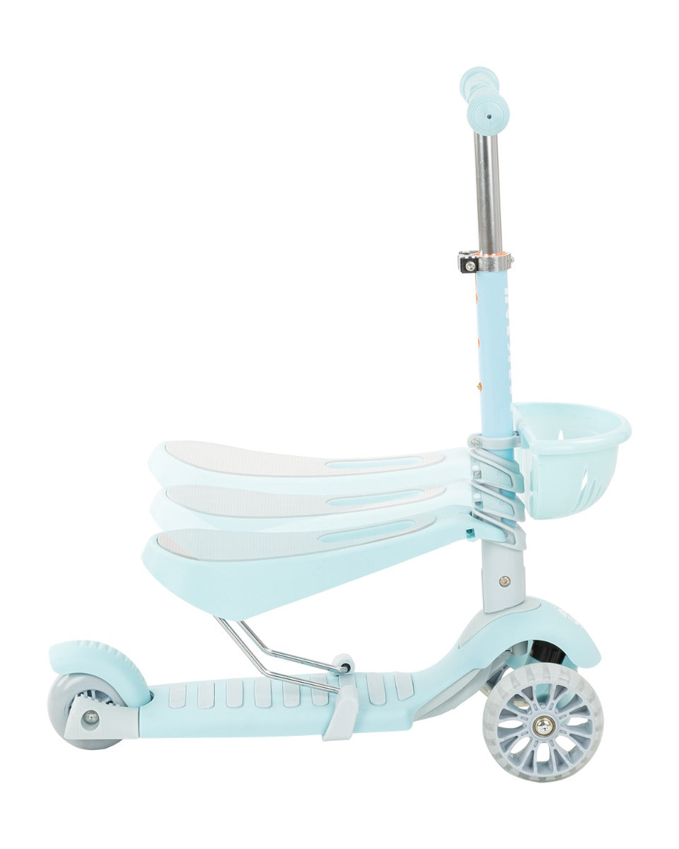 Makani Тротинетка BonBon 3в1 Candy Blue - снимка 5
