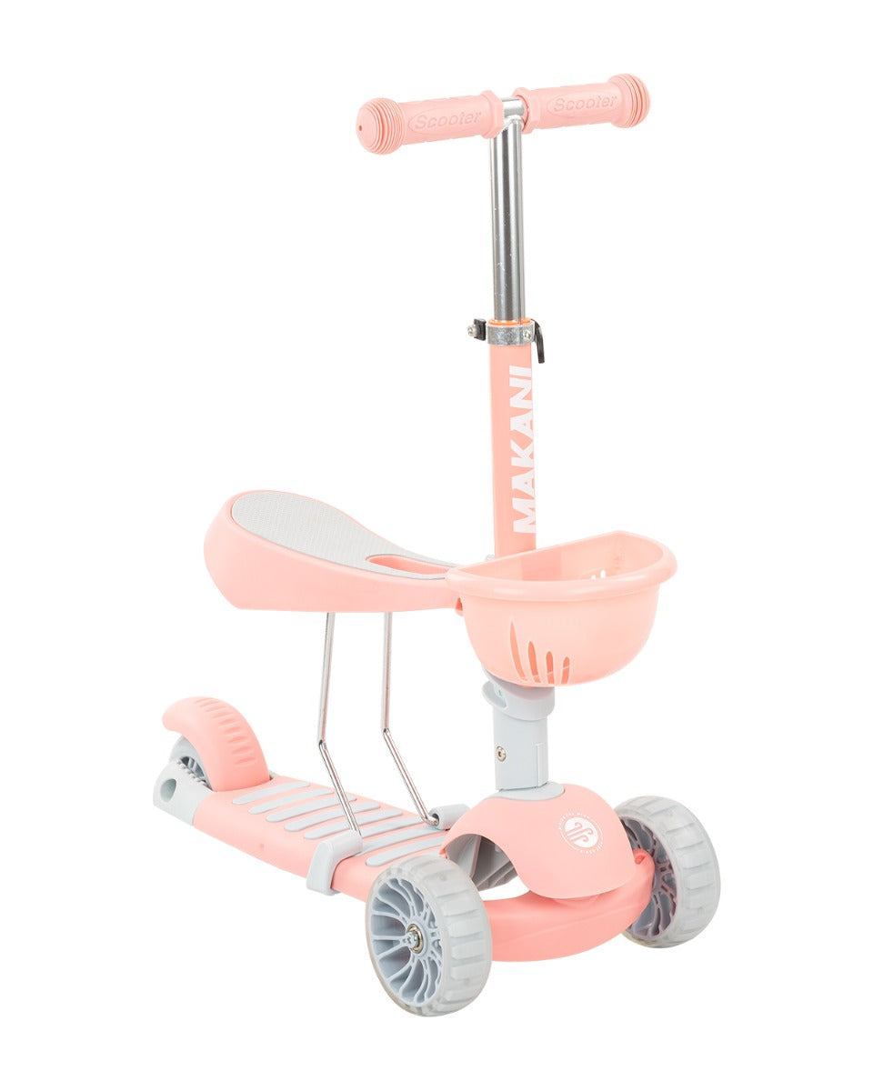 Makani Тротинетка BonBon 3в1 Candy Pink | Kikkaboo