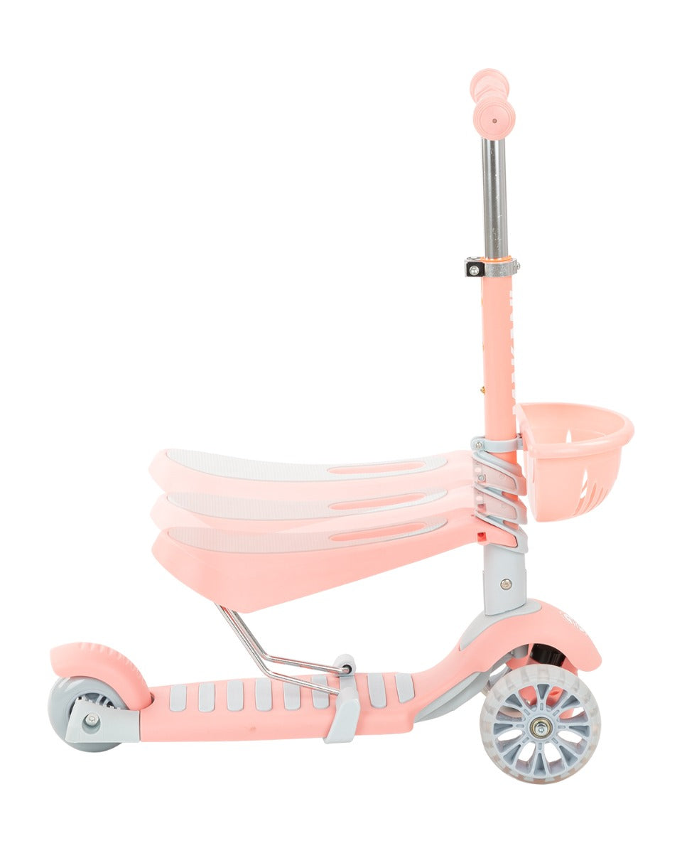 Makani Тротинетка BonBon 3в1 Candy Pink - снимка 5