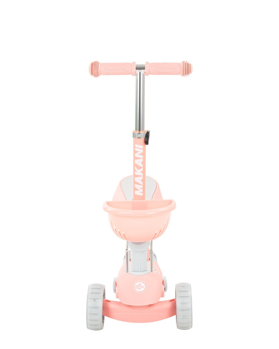 Makani Тротинетка BonBon 3в1 Candy Pink - снимка 4