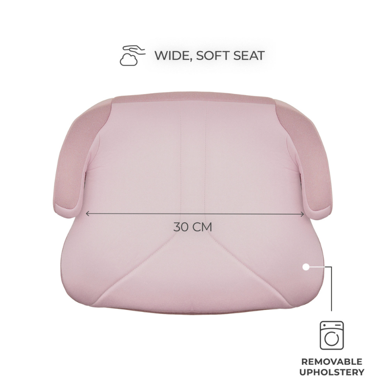 Kinderkraft I-BOOST 2 I-Size столче за кола Pink - снимка 2