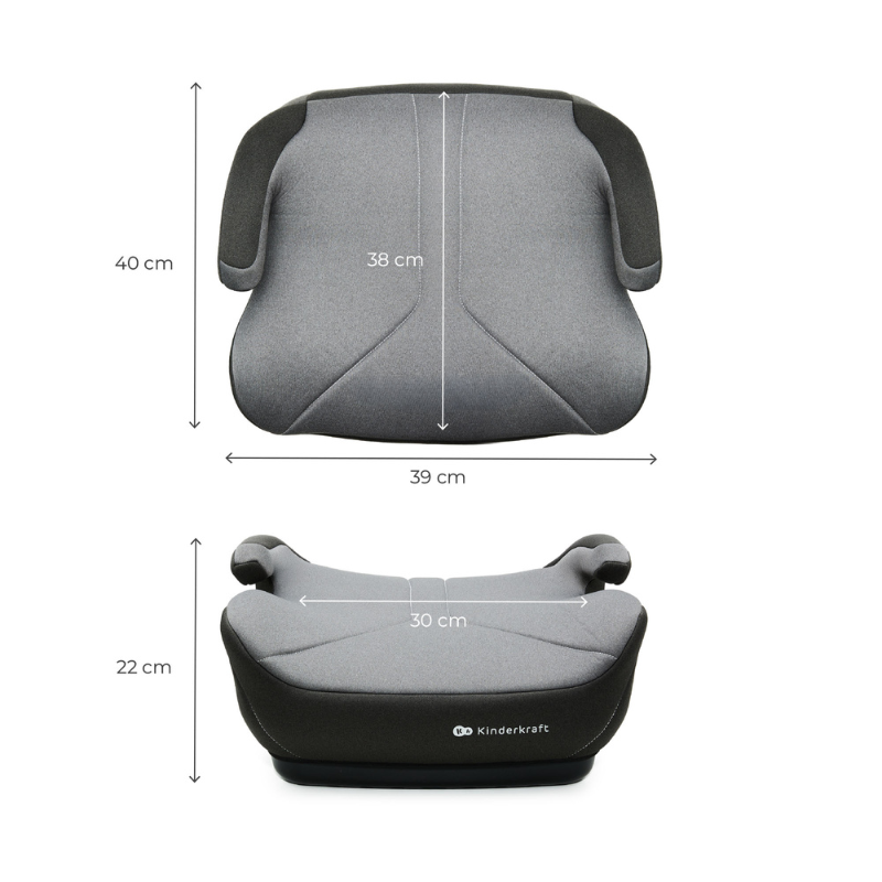 Kinderkraft I-BOOST 2 I-Size столче за кола Grey - снимка 5