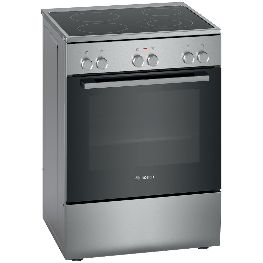 Bosch HKA090150 Inox електрическа готварска печка с керамичен плот