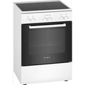 Bosch HKA090220 бяла електрическа готварска печка с керамичен плот
