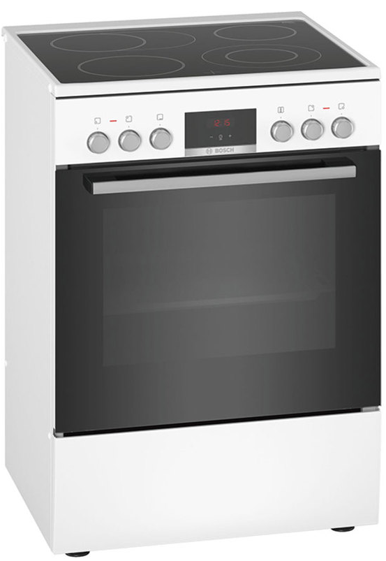 Bosch HKR39C220 бяла готварска печка с керамичен плот