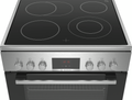 Bosch HKR39C250 готварска печка Inox – изглед отпред