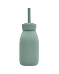Шише със сламка Platinum Silicone Sage