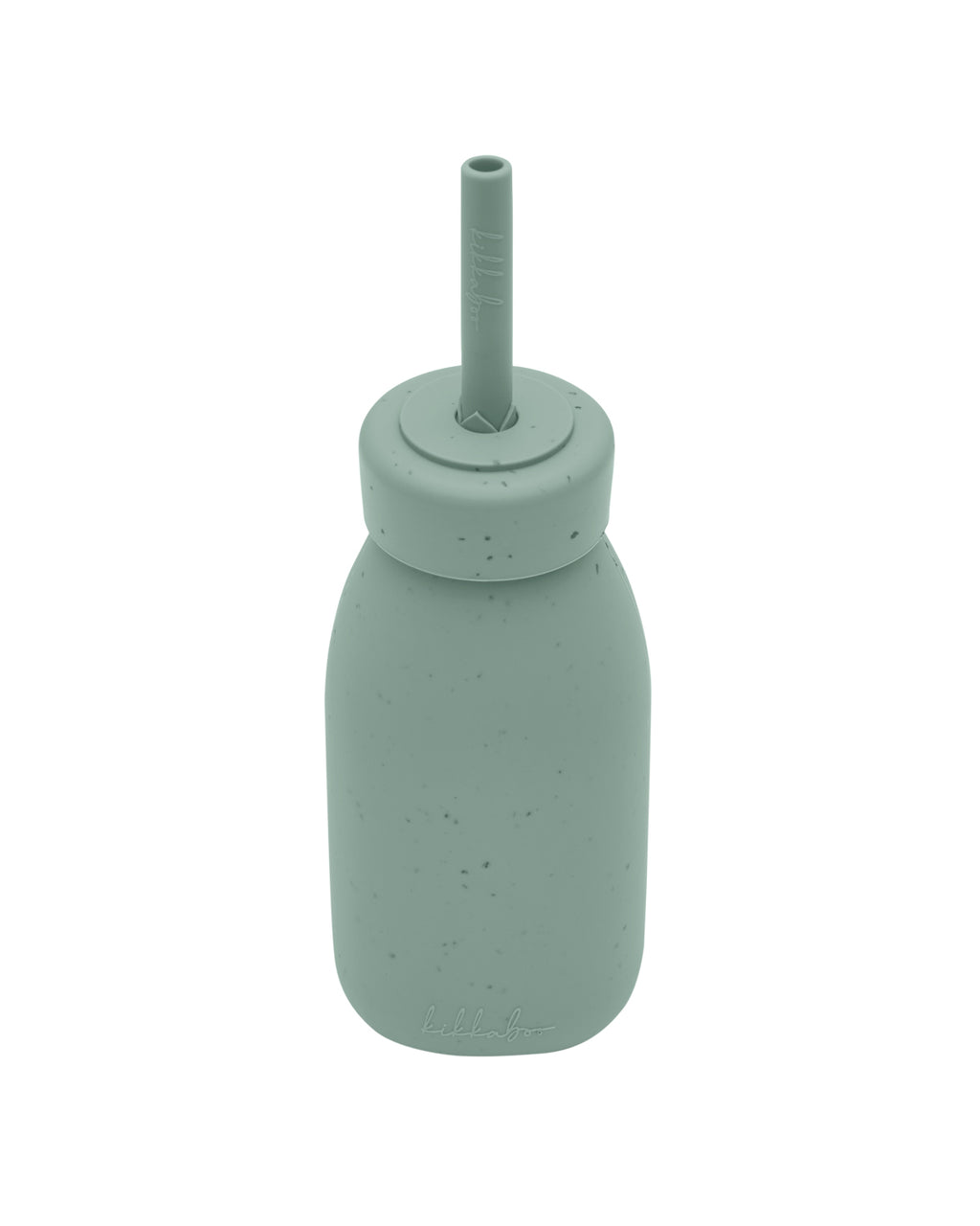 Шише със сламка Platinum Silicone Sage - снимка 2
